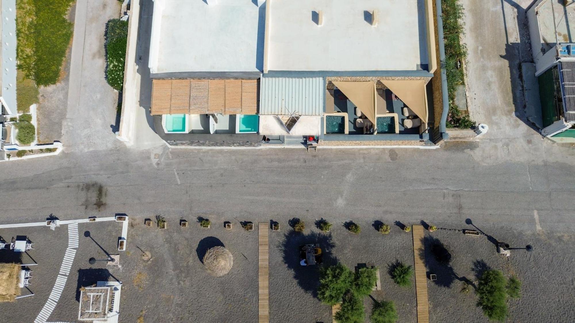 Cyclops Beach Apartments Периволос Экстерьер фото