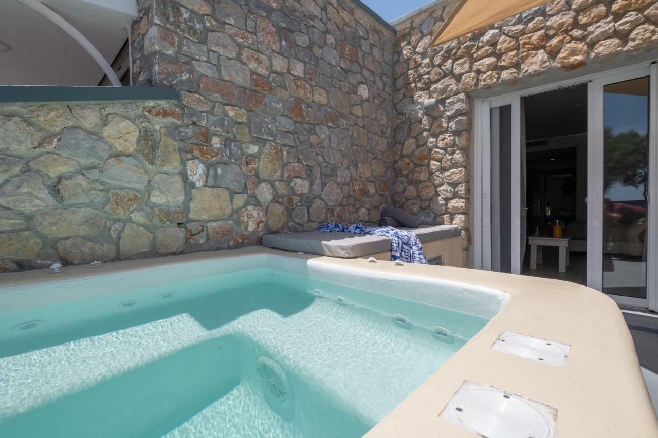 Cyclops Beach Apartments Периволос Экстерьер фото