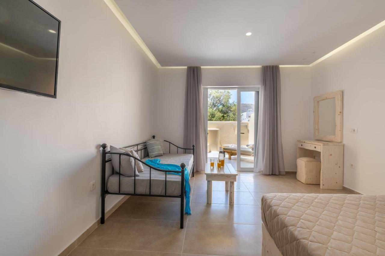 Cyclops Beach Apartments Периволос Экстерьер фото