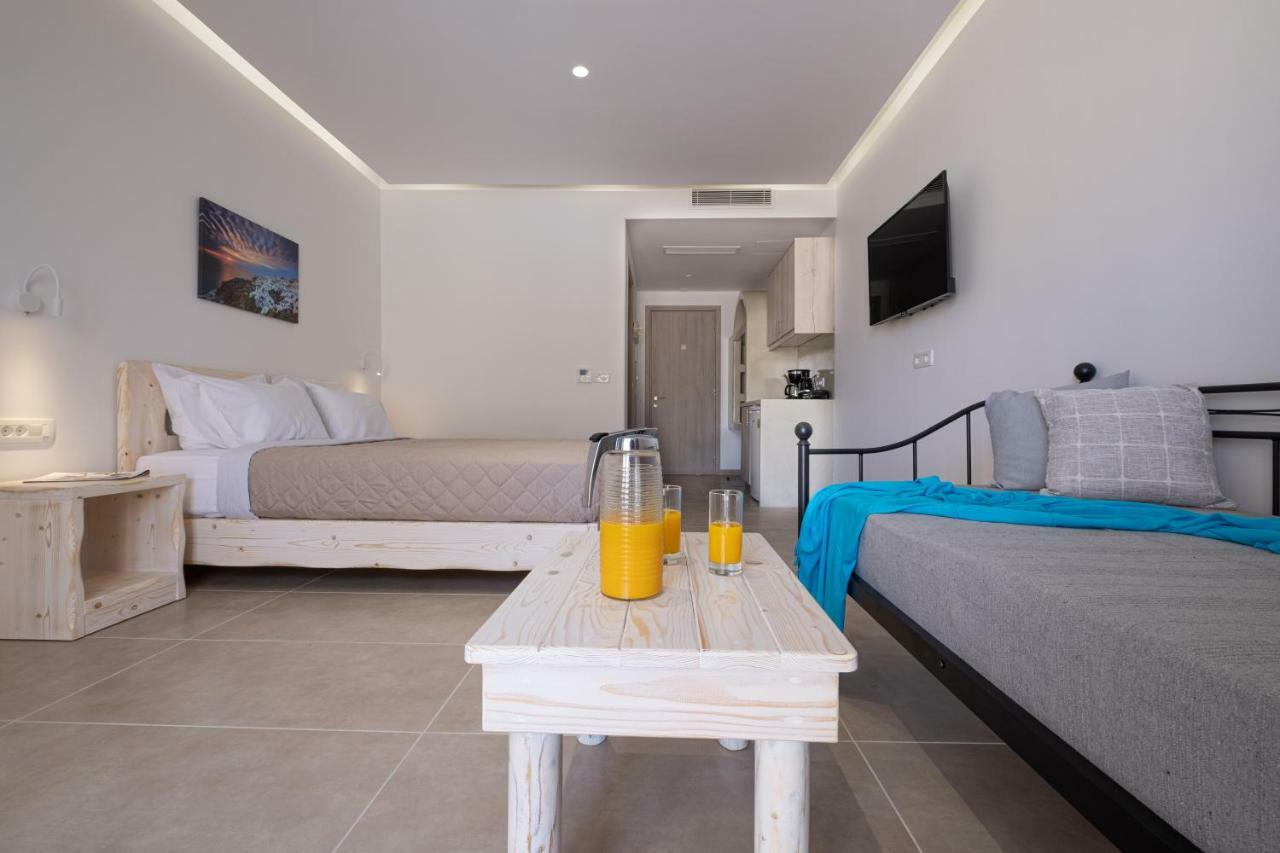 Cyclops Beach Apartments Периволос Экстерьер фото